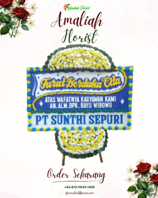 Papan Bunga Duka di Belalau I