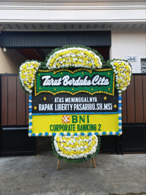 Papan Bunga Duka di Belalau I