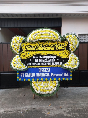 Papan Bunga Duka di Belalau I