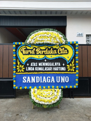 Papan Bunga Duka di Belalau I