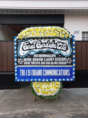 Papan Bunga Duka di Belalau I